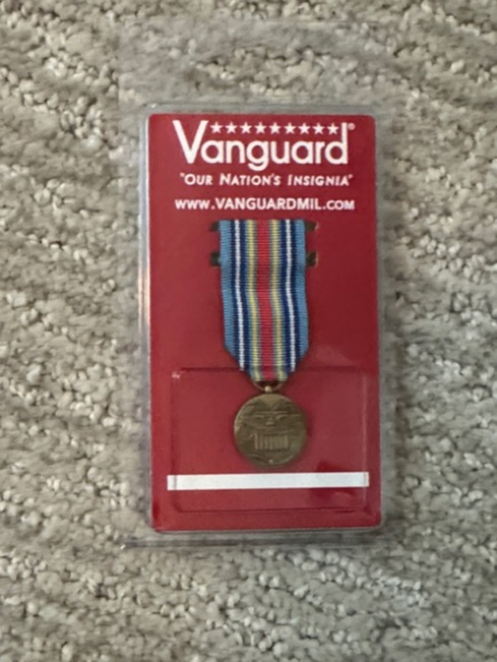 Vanguard- Mini Medal Global War on Terrorism Expeditionary